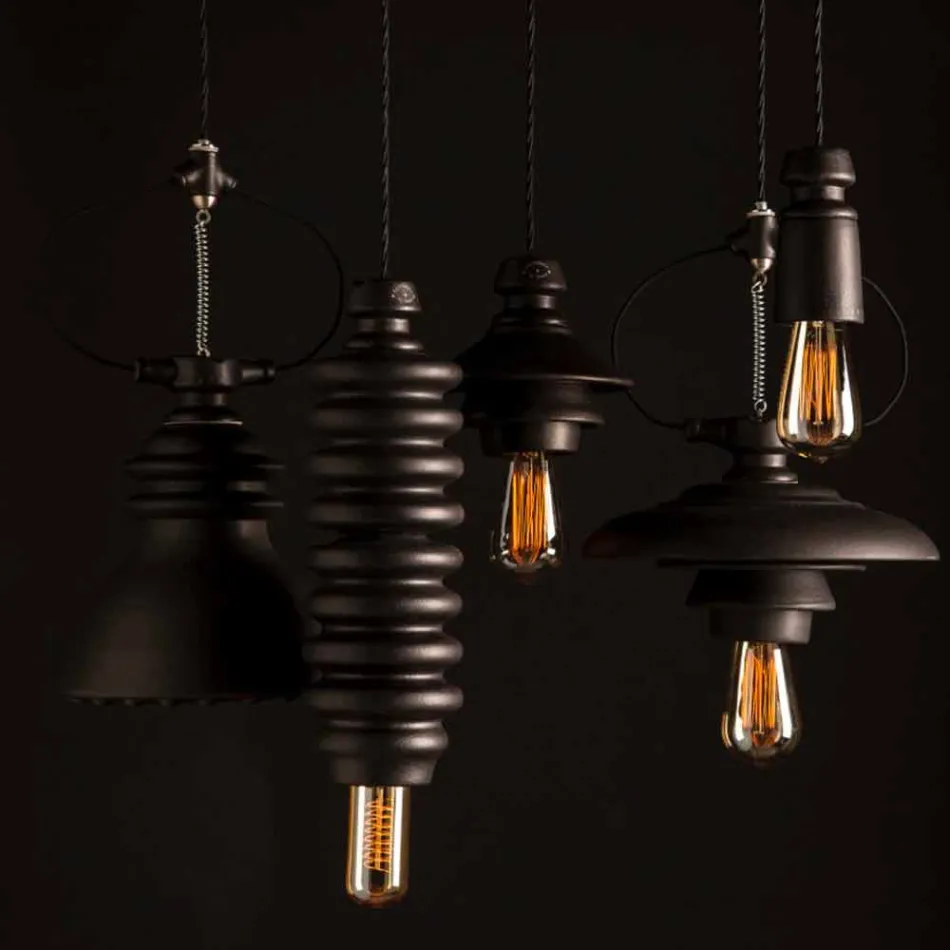 TOSCOT Battersea lámpara colgante con maceta de terracota Viadurini