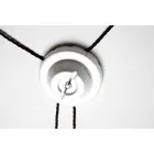 TOSCOT Battersea techo pequeña roseta Made in Toscana Viadurini