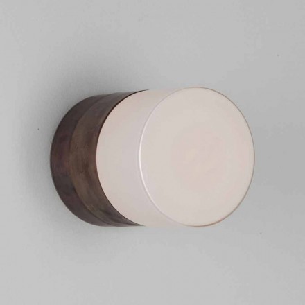 TOSCOT Chapeau! Lámpara de pared / techo artesanal hecha en la Toscana Viadurini