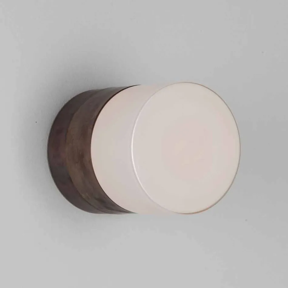 TOSCOT Chapeau! Lámpara de pared / techo artesanal hecha en la Toscana Viadurini