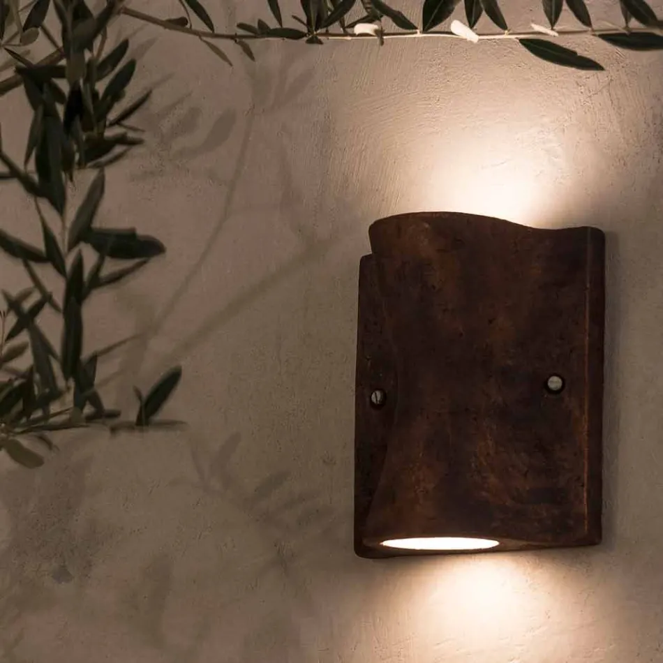 Toscot Lido aplique interior / exterior de diseño hecho a mano en Italia Viadurini