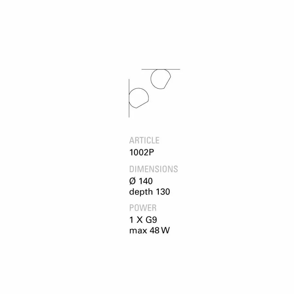 TOSCOT Newton techo / pared inclinada de terracota Viadurini