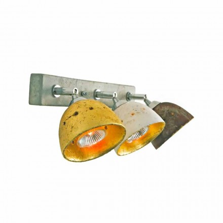 TOSCOT Noceto Reglette 3 luces direccionales hechas en Toscana Viadurini