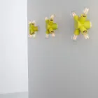 Lámpara de pared Toscot Traffic en cerámica en diferentes acabados producida en Toscana Viadurini