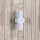 lámpara de pared de tráfico TOSCOT con base de metal producido en la Toscana Viadurini