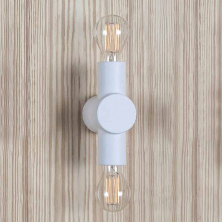 lámpara de pared de tráfico TOSCOT con base de metal producido en la Toscana Viadurini