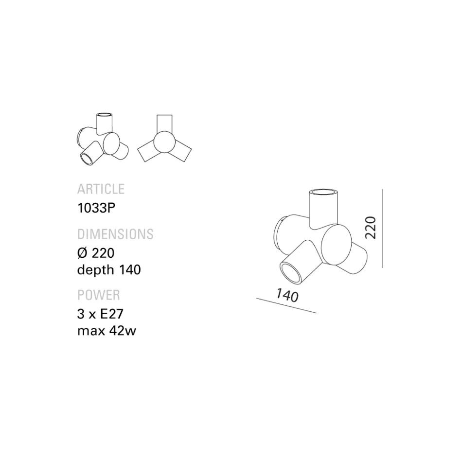 Lámpara de pared Toscot Traffic de metal y cerámica fabricada en Toscana Viadurini