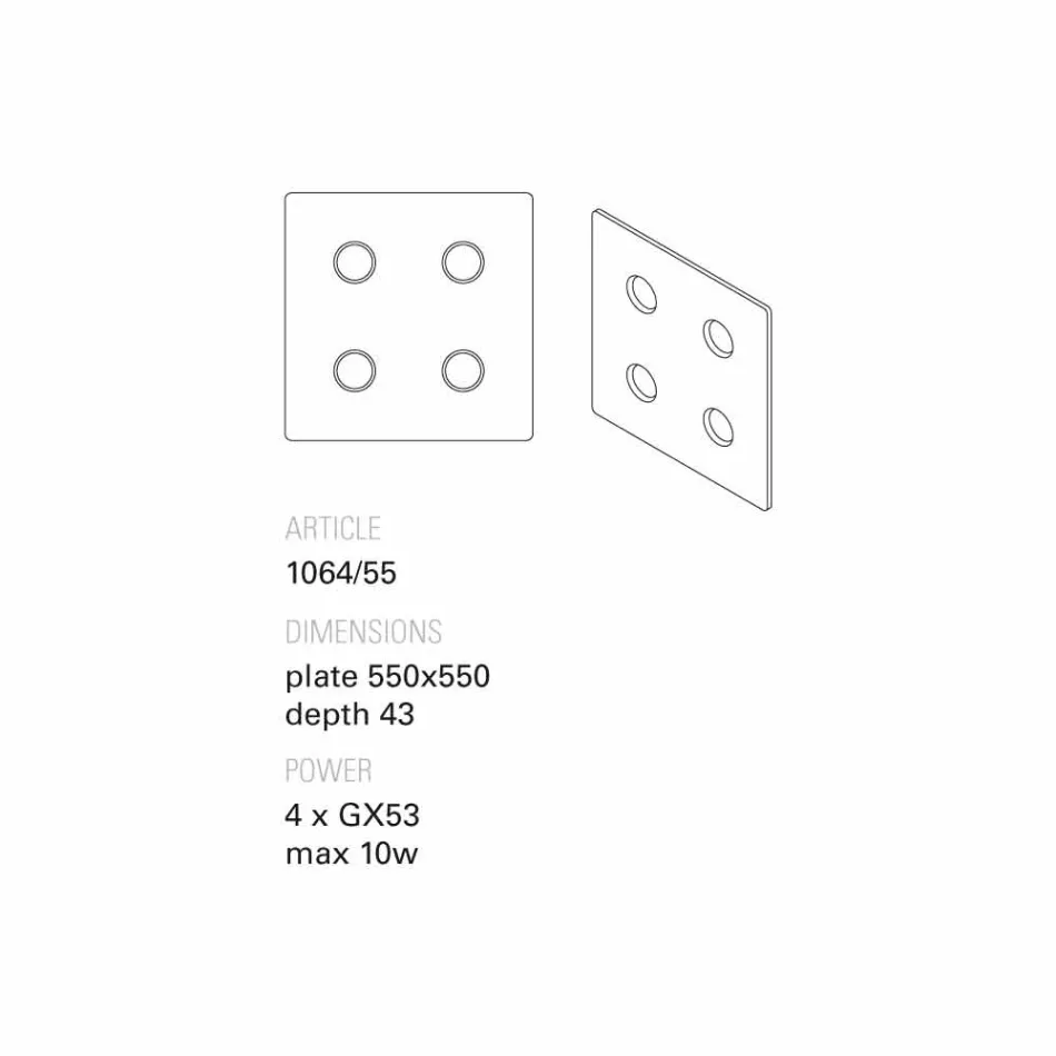 Lámpara de pared de diseño Toscot Vivaldi en terracota hecha en Italia Viadurini