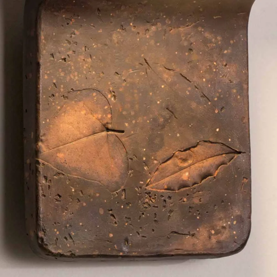 Lámpara de pared hecha a mano de terracota Toscot Vivaldi en Italia Viadurini