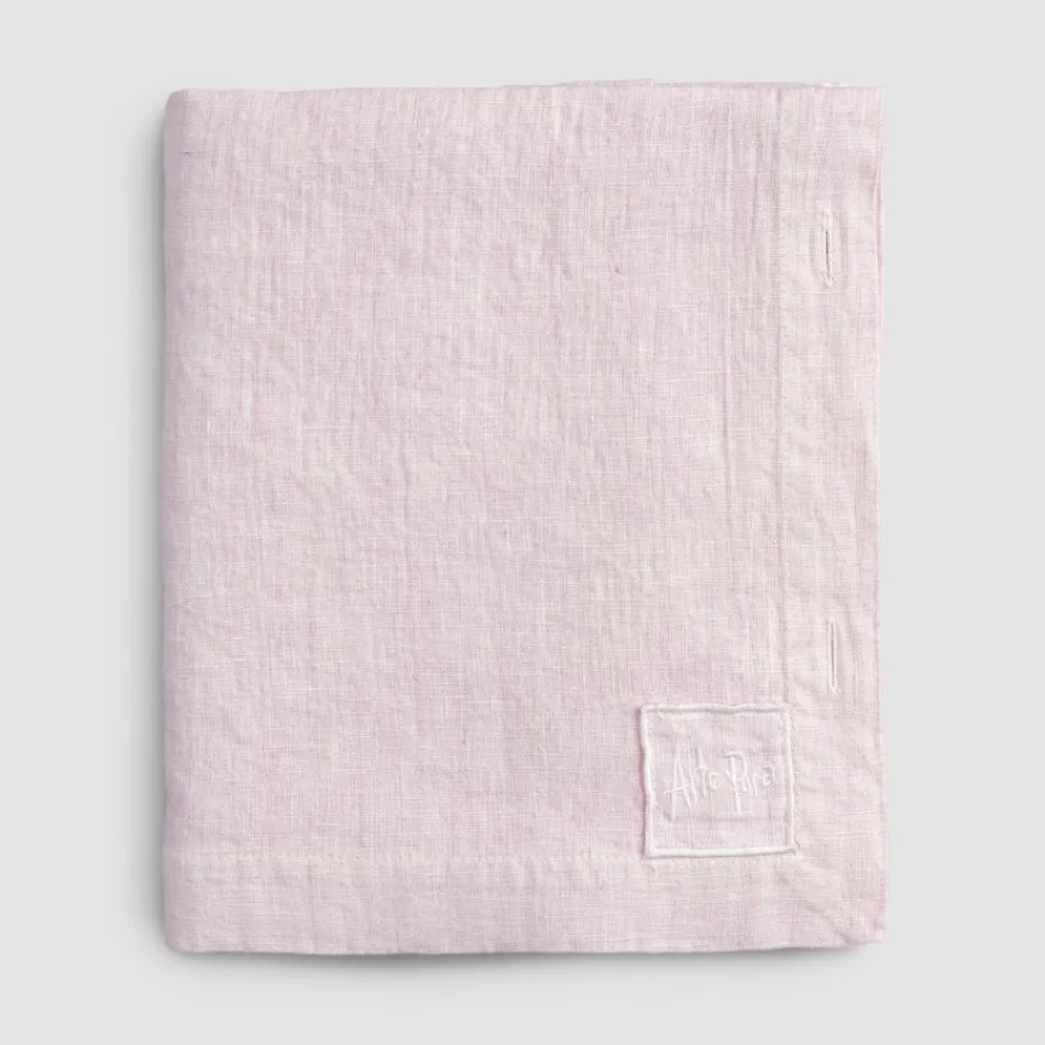 Mantel Modular de Lino de Colores con Ojales y 10 Botones - Mediterráneo Viadurini