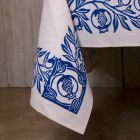 Mantel de arte con diseño impreso a mano de alta artesanía italiana - Marcas comerciales Viadurini