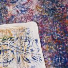 Mantel de arte italiano con algodón estampado a mano de una pieza - Marcas Viadurini