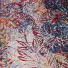 Mantel de arte italiano con algodón estampado a mano de una pieza - Marcas Viadurini