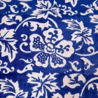 Mantel de lino 100% artesanal italiano con estampado a mano de una pieza - Marcas Viadurini