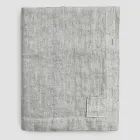 Mantel Rectangular de Lino con Ojales y 12 Botones de Lujo - Mediterráneo Viadurini