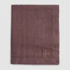 Mantel Rectangular de Lino con Ojales y 12 Botones de Lujo - Mediterráneo Viadurini