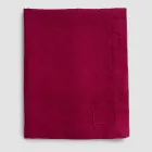 Mantel Rectangular de Lino con Ojales y 12 Botones de Lujo - Mediterráneo Viadurini