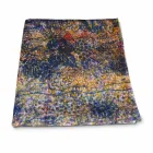 Mantel artesanal italiano de alta calidad en algodón estampado a mano - Marcas comerciales Viadurini