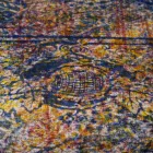 Mantel artesanal italiano de alta calidad en algodón estampado a mano - Marcas comerciales Viadurini