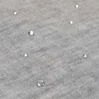 Manteles Individuales de Desayuno de Lino Gris con Cristales 2 Piezas - Macanno Viadurini