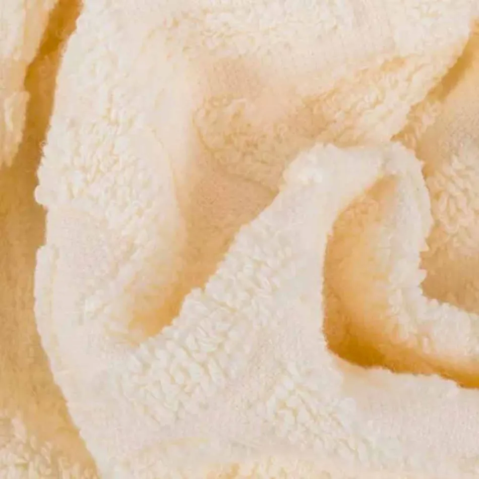 Trío de Toallas de Baño en Terry Cotton Towel, Face and Guest - Ginestra Viadurini