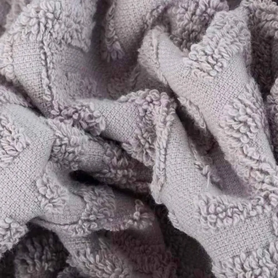 Trío de Toallas de Baño en Terry Cotton Towel, Face and Guest - Ginestra Viadurini