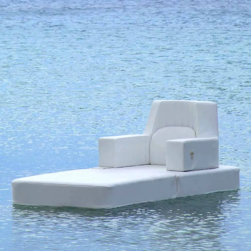 Sillón flotante Trona Basic para piscina moderna hecho en Italia Viadurini