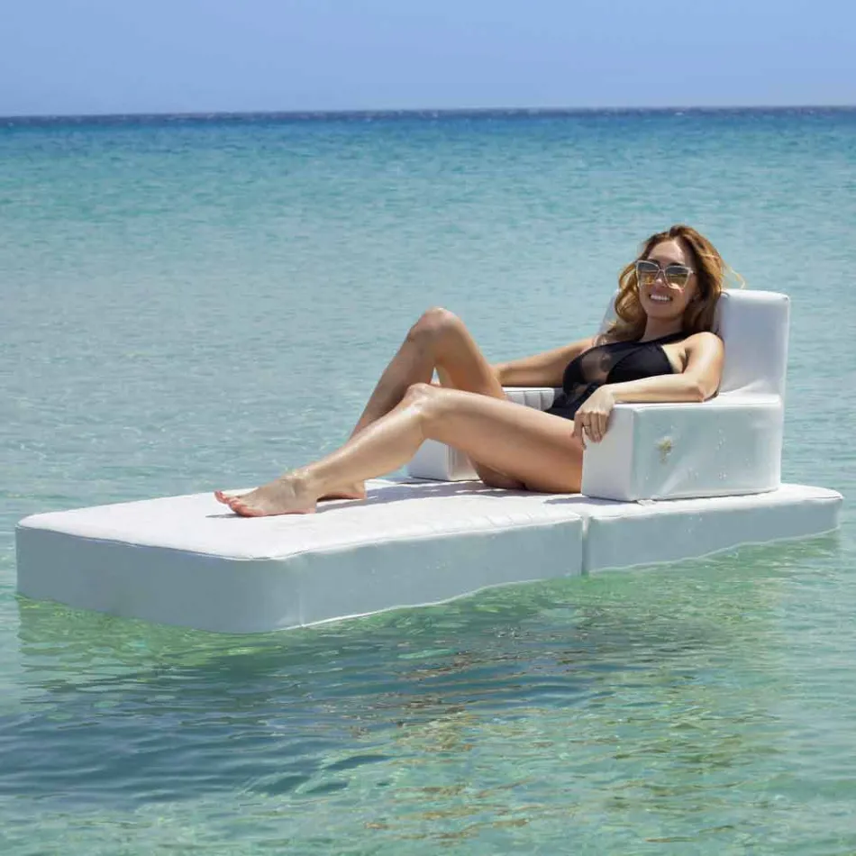 Sillón flotante Trona Basic para piscina moderna hecho en Italia Viadurini