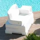 Trona Magnum silla flotante de lujo diseño de doble asiento Viadurini