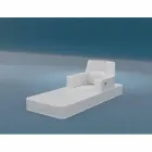 Trona silla flotante diseño blanco hecho en Italia Viadurini