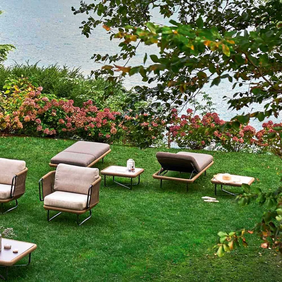 Varaschin Babylon jardín o cama interior, diseño moderno Viadurini