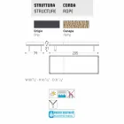 Varaschin Babylon jardín o cama interior, diseño moderno Viadurini