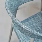 Varaschin silla inteligente de diseño moderno jardín, 6 piezas Viadurini