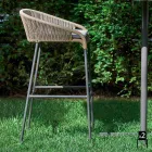 Varaschin Cricket taburete de diseño moderno jardín superior, 2 piezas Viadurini