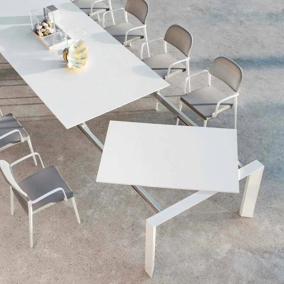 Varaschin Dolmen mesa extensible hasta 380 cm Viadurini