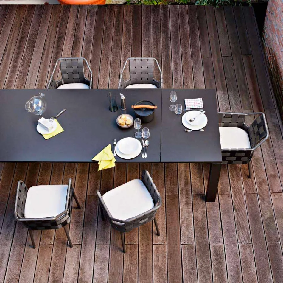 Varaschin Dolmen mesa extensible hasta 380 cm Viadurini