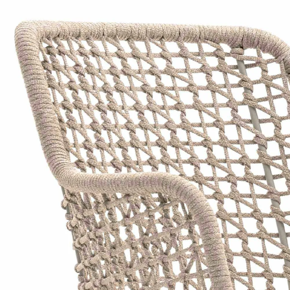 Varaschin Emma sillón acolchado exterior de diseño moderno Viadurini