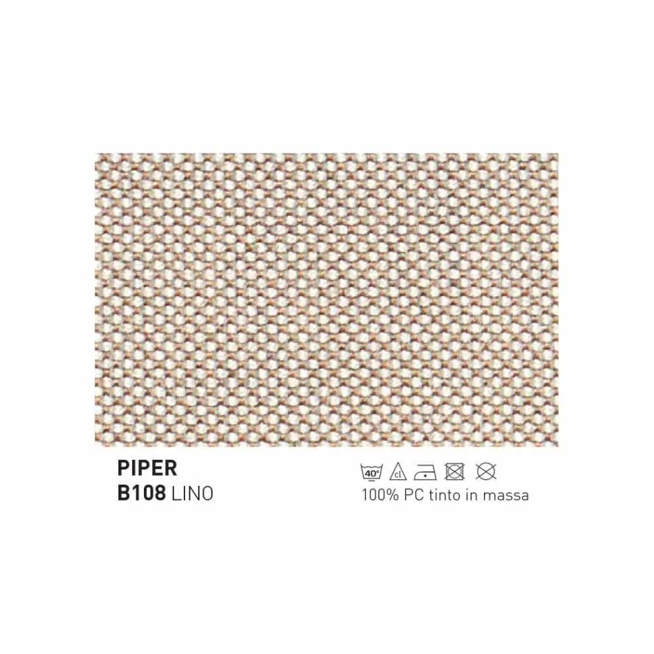 Varaschin Emma design silla de jardín en tela y aluminio Viadurini