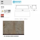 Varaschin Kolonaki Mesa de jardín moderna en diferentes tamaños Viadurini