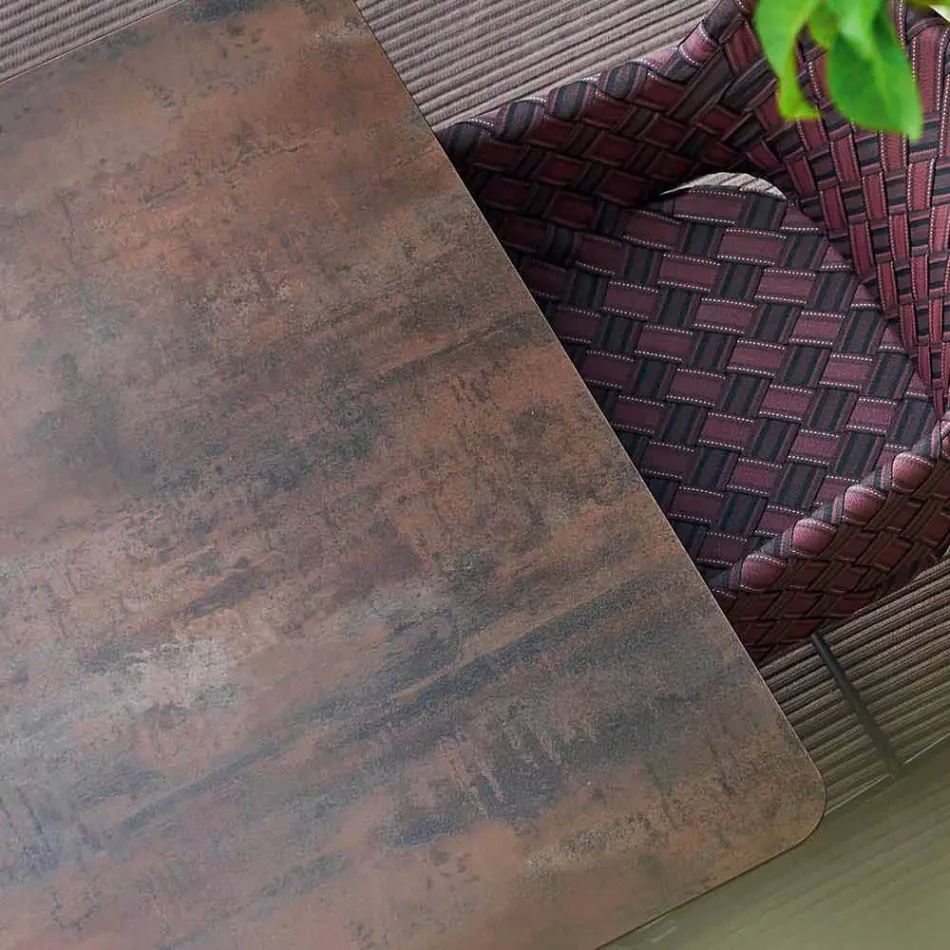 Varaschin Kolonaki Mesa de jardín moderna en diferentes tamaños Viadurini