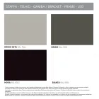 Varaschin Link mesa de jardín extensible de diseño moderno, Al. 73,2 cm Viadurini