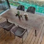 Varaschin Enlace mesa de comedor fija desde externas o internas H 65 cm Viadurini