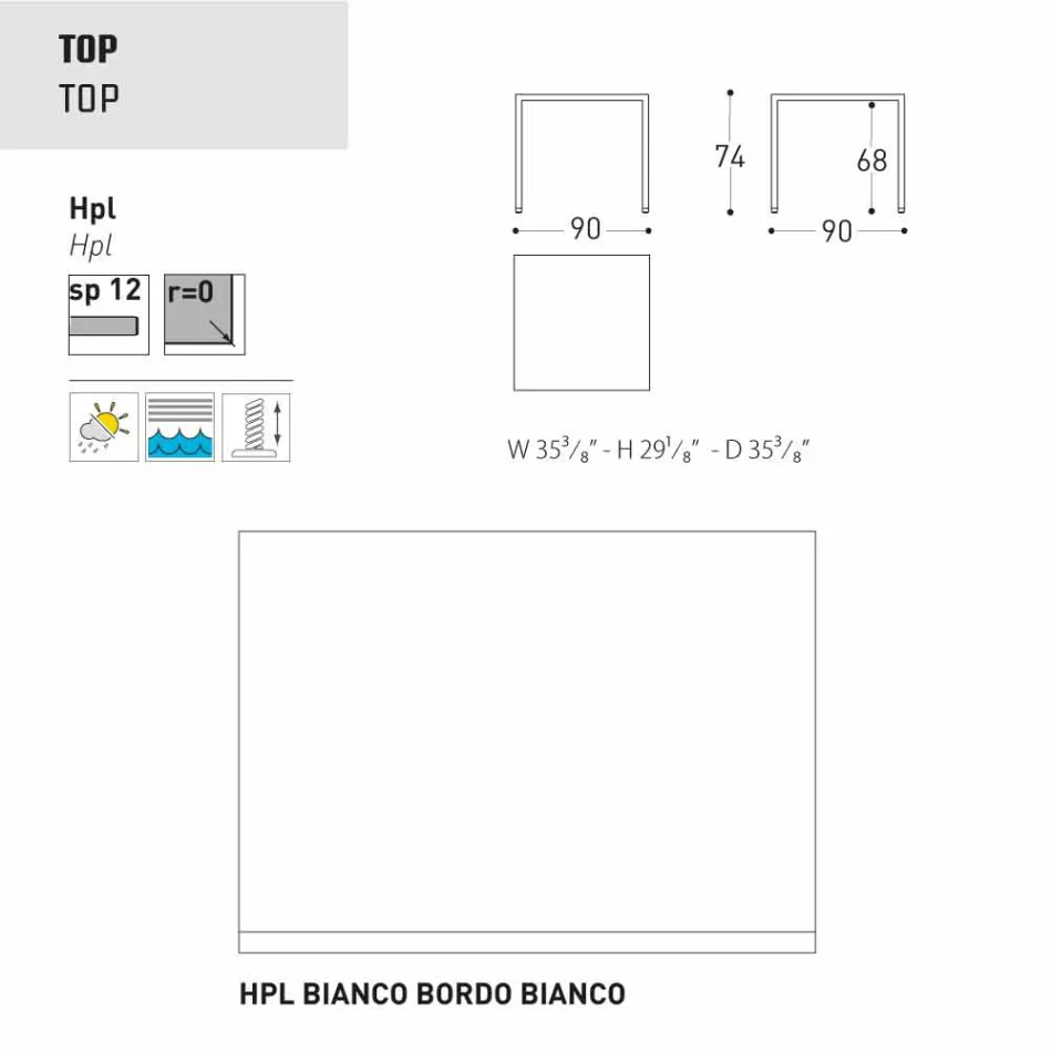 Varaschin Victor mesa para comedor interior y jardín, diseño moderno Viadurini