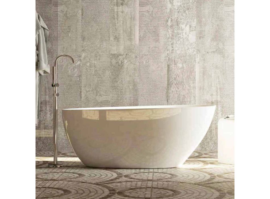 Tina de baño ovalada de diseño independiente hecha en Italia Albenga