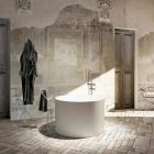 Bañera redonda de diseño redondo hecha en Italia Cremona Viadurini