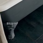 Bañera independiente vintage con pies, en hierro fundido - Nausica Viadurini