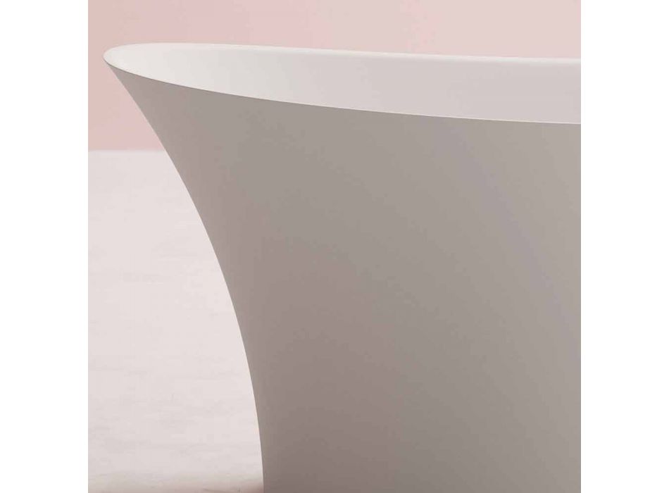Bañera de diseño independiente, Diseño de superficie sólida - Aspecto