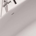 Bañera de diseño independiente, Diseño de superficie sólida - Aspecto Viadurini
