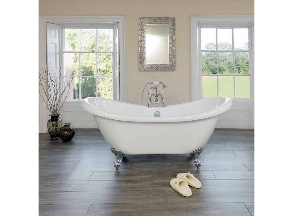 baño independiente diseño moderno blanco de acrílico 1750x720mm primavera
