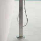 Baño independiente de diseño moderno blanco brillante o mate - cara Viadurini